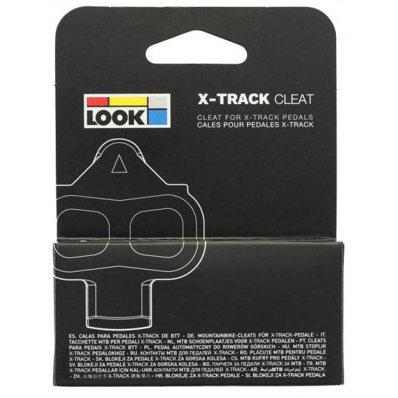 Look schoenplaatjes x-track mtb 6° grijs