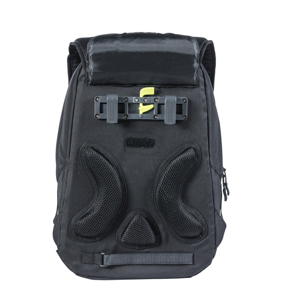 BASIL Rugtas flex zwart | 17l