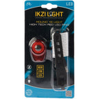 Ikzi light achterlicht round16 met rode cob led-ring usb