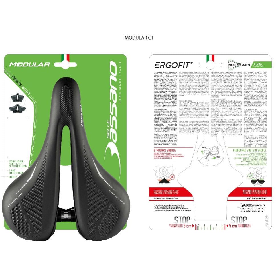Marwi Selle�bassano�zadel modular ct zwart