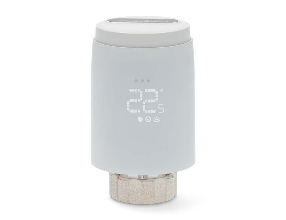 Nedis smartlife radiatorbediening | zigbee 3.0 | batterij gevoed | led | android™ ios - zbhtr20wt