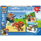 Ravensburger paw patrol puzzel -team op 4 poten, 3x49st.