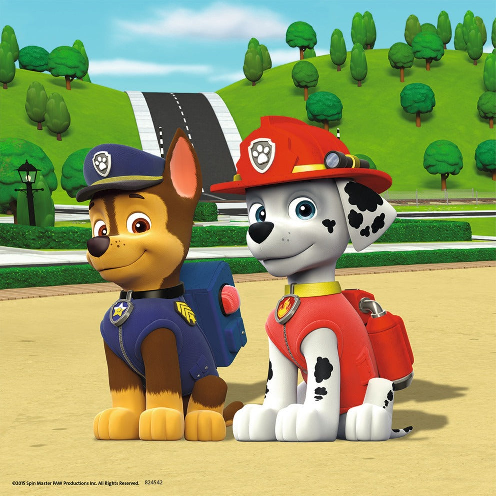 Ravensburger paw patrol puzzel -team op 4 poten, 3x49st.