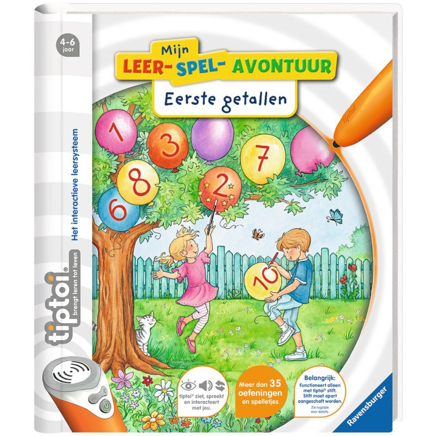Ravensburger Tiptoi Mijn Leer-Spel-Avontuur: Eerste Getallen