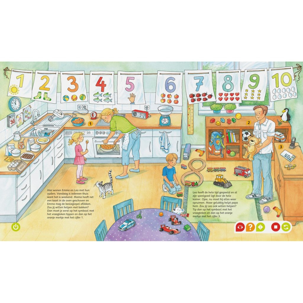 Ravensburger Tiptoi Mijn Leer-Spel-Avontuur: Eerste Getallen
