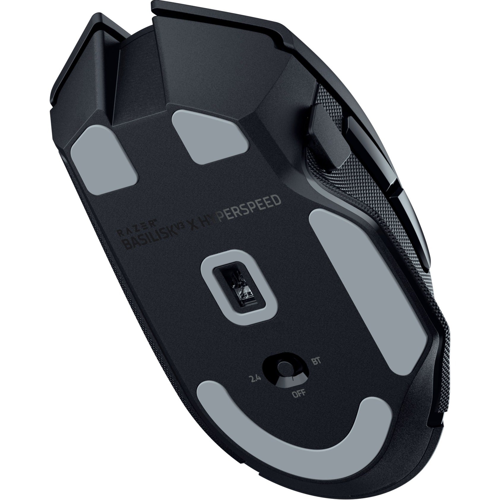 Razer basilisk v3 x hyperspeed gaming muis (zwart, 400 - 18000 dpi. hyperspeed wireless, bluetooth)