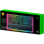 Razer blackwidow v4 pro, gaming toetsenbord (zwart, us lay-out, yellow, rgb leds, doubleshot abs)