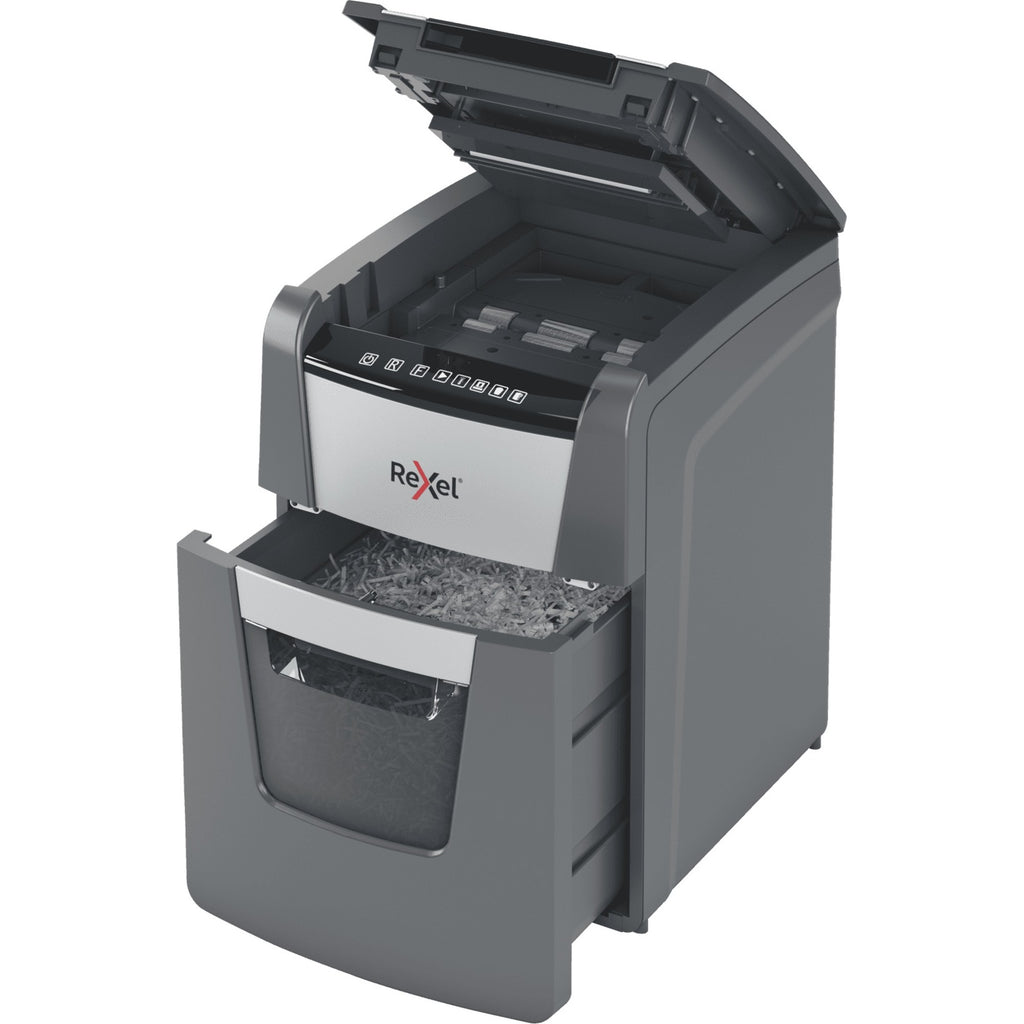 Rexel papiervernietiger 100x grijs