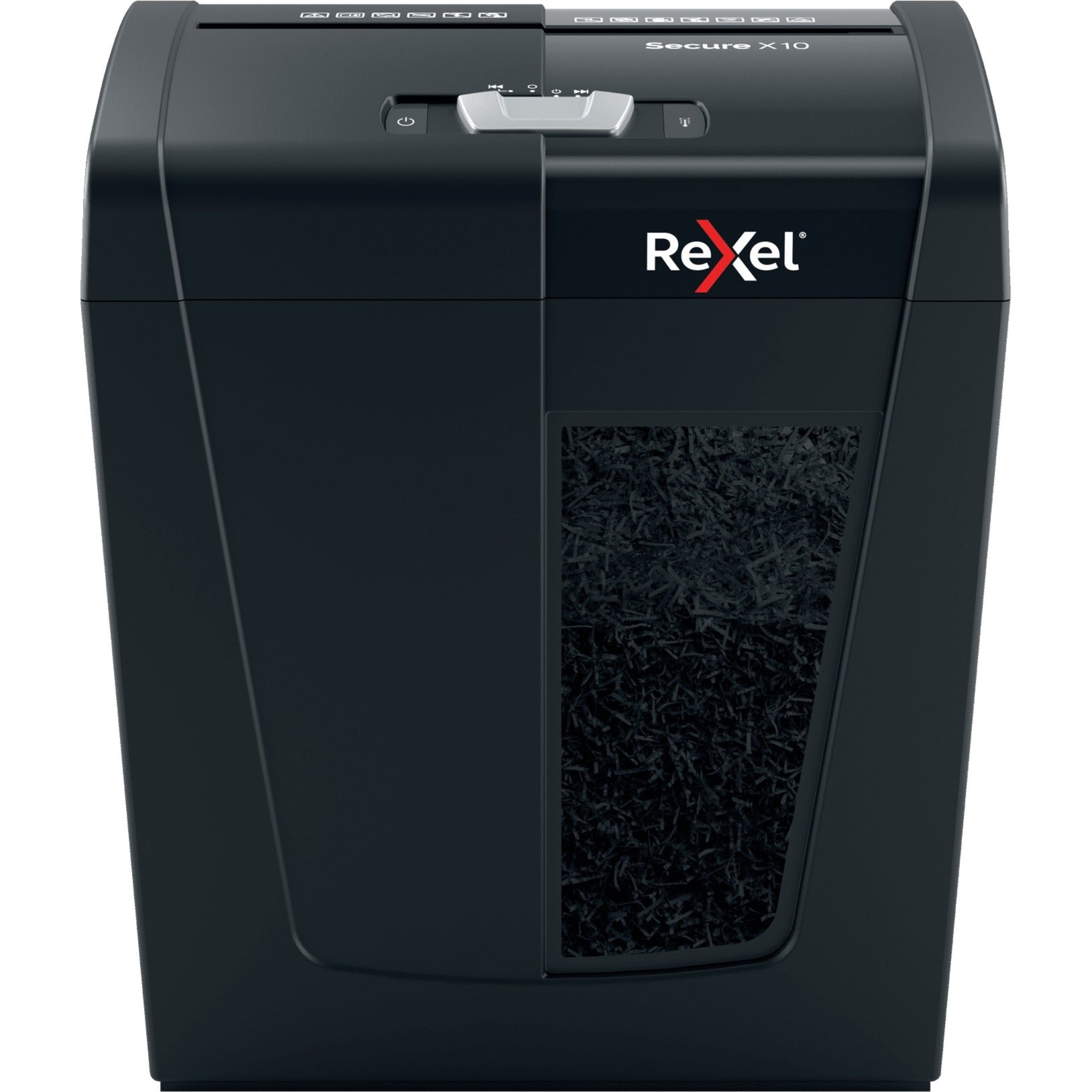 Rexel papiervernietiger secure x10 zwart
