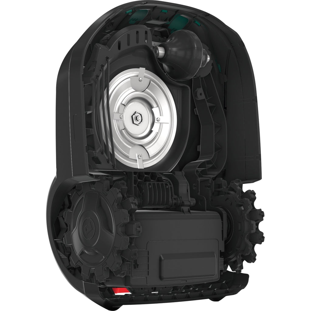 Robomow rk2000 robotmaaier (donkergroen zwart, 2.000 m², incl. basisstation, bluetooth le)