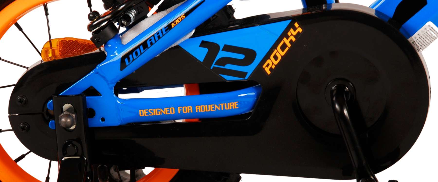 Volare Rocky Kinderfiets Jongens 12 inch Blauw Twee handremmen
