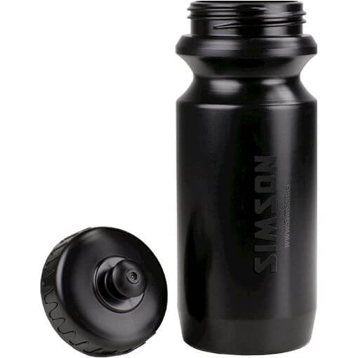 Simson Bidon zwart 600ml verpakt