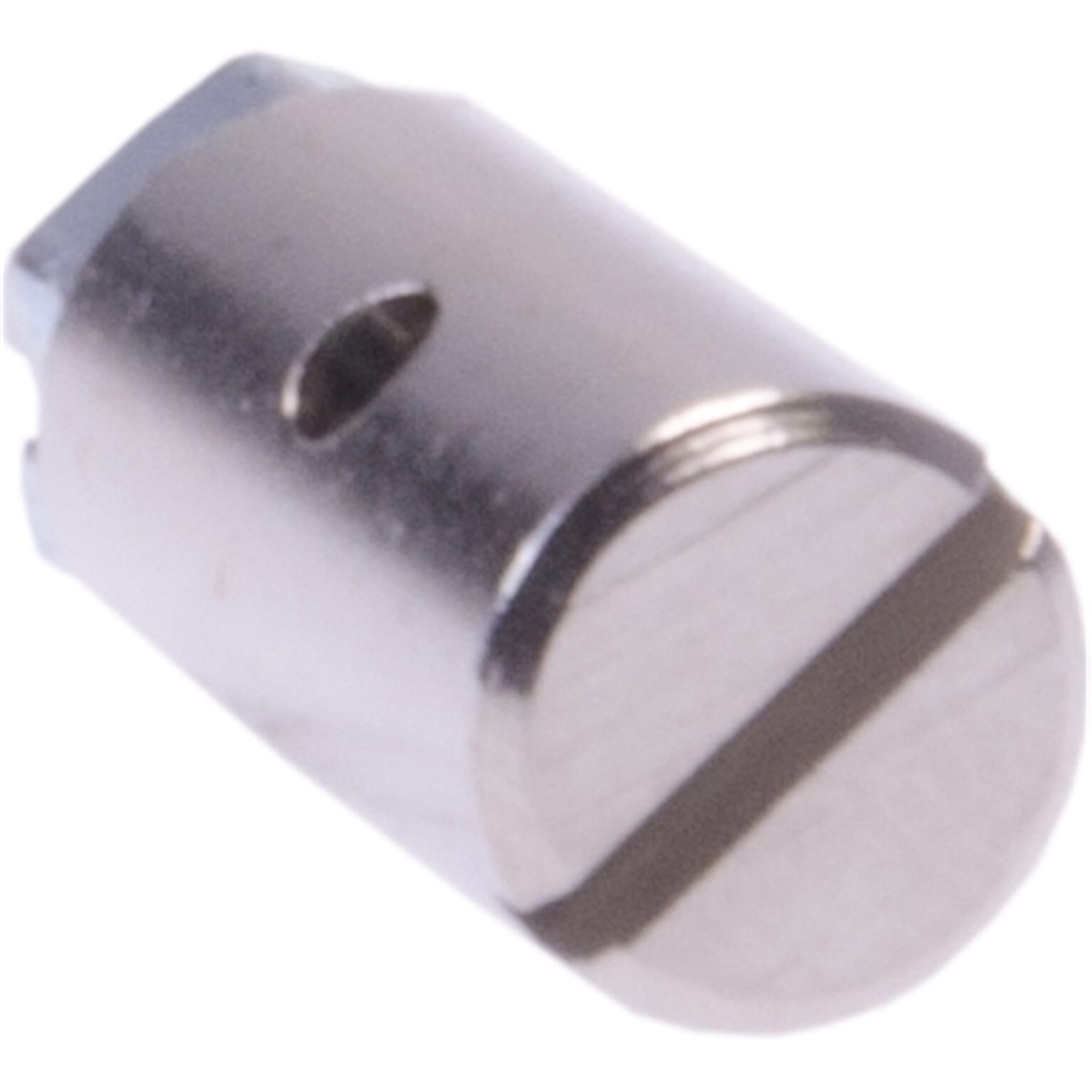 schroefnippels 15 x 8 mm zilver 2 stuks