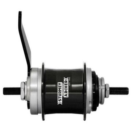 Sturmey archer versnellingsnaaf onderdelenset s1c int.gear hub st.archer s1c 36h 1-sp black