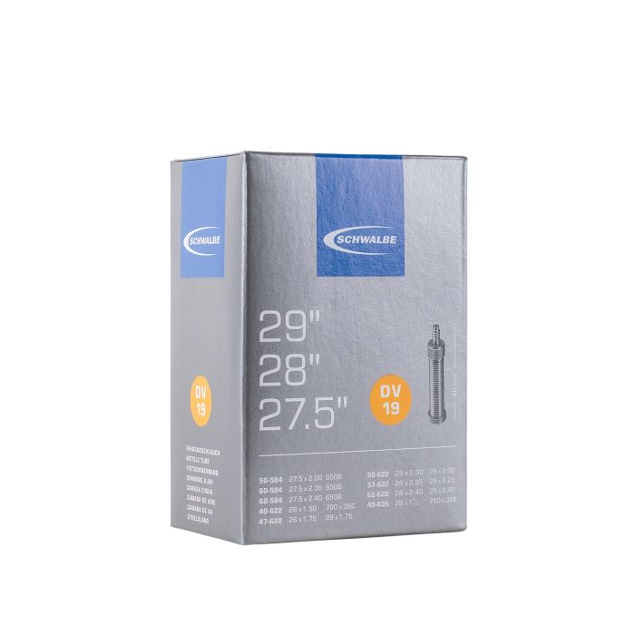 SCHWALBE Tube (dv19) - 29/28/27.5'' (40/62-584/635) - dunlop