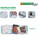 Ses beedz art: strijkkralen paard fantasie | 2 stuks