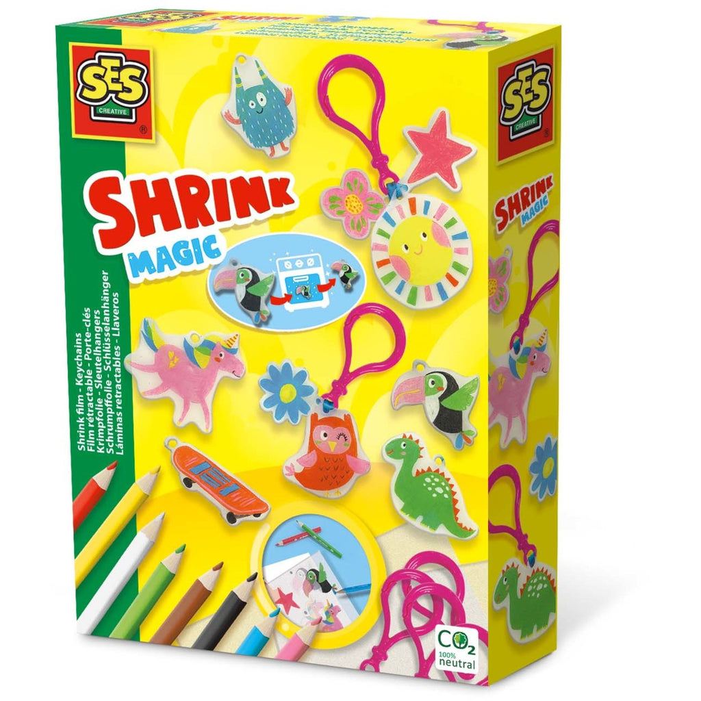 Ses krimpfolie - sleutelhangers