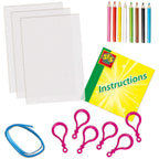 Ses krimpfolie - sleutelhangers