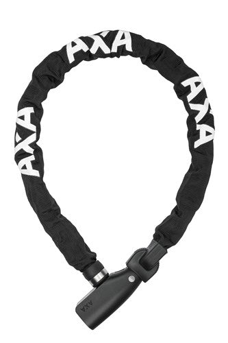 Axa Kettingslot absolute 8-90 met polyester hoes - zwart