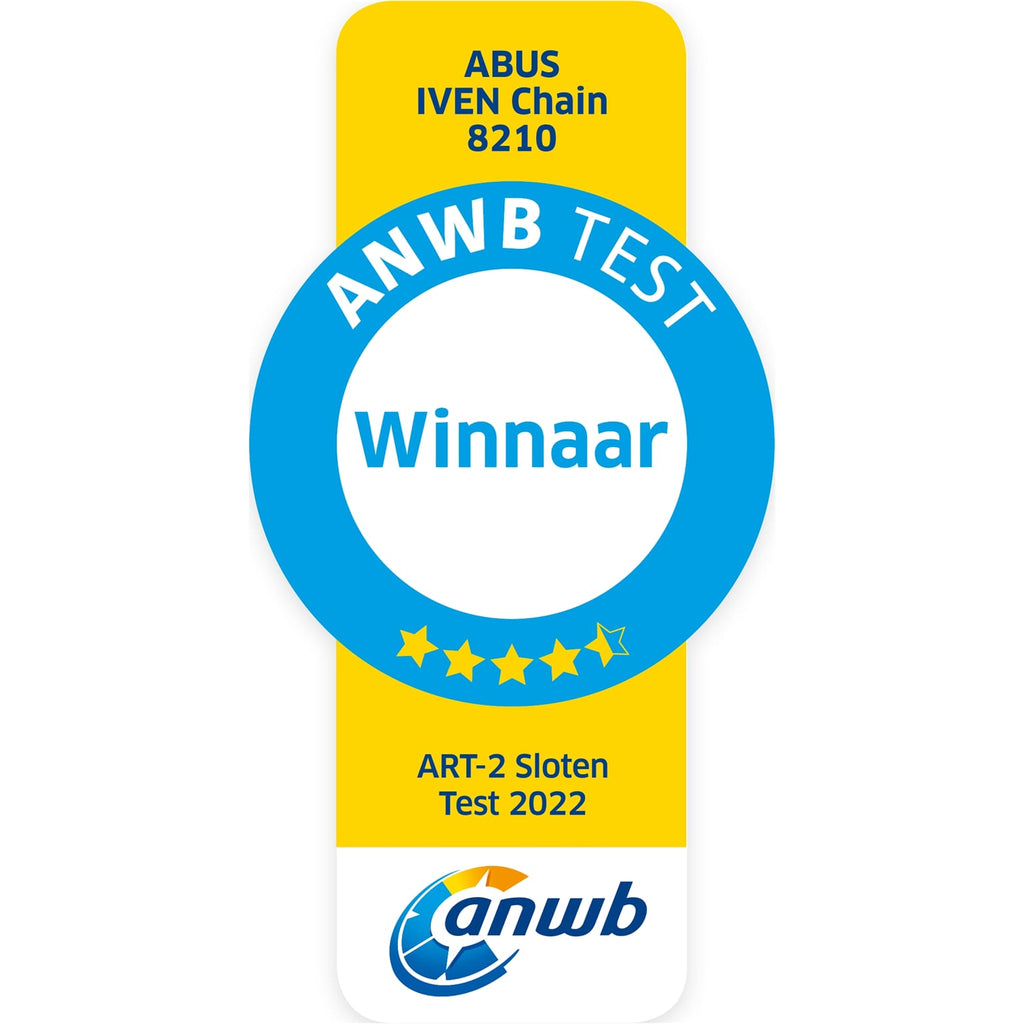 Abus Iven 8210 110 Kettingslot - Zwart - 110cm - ART2