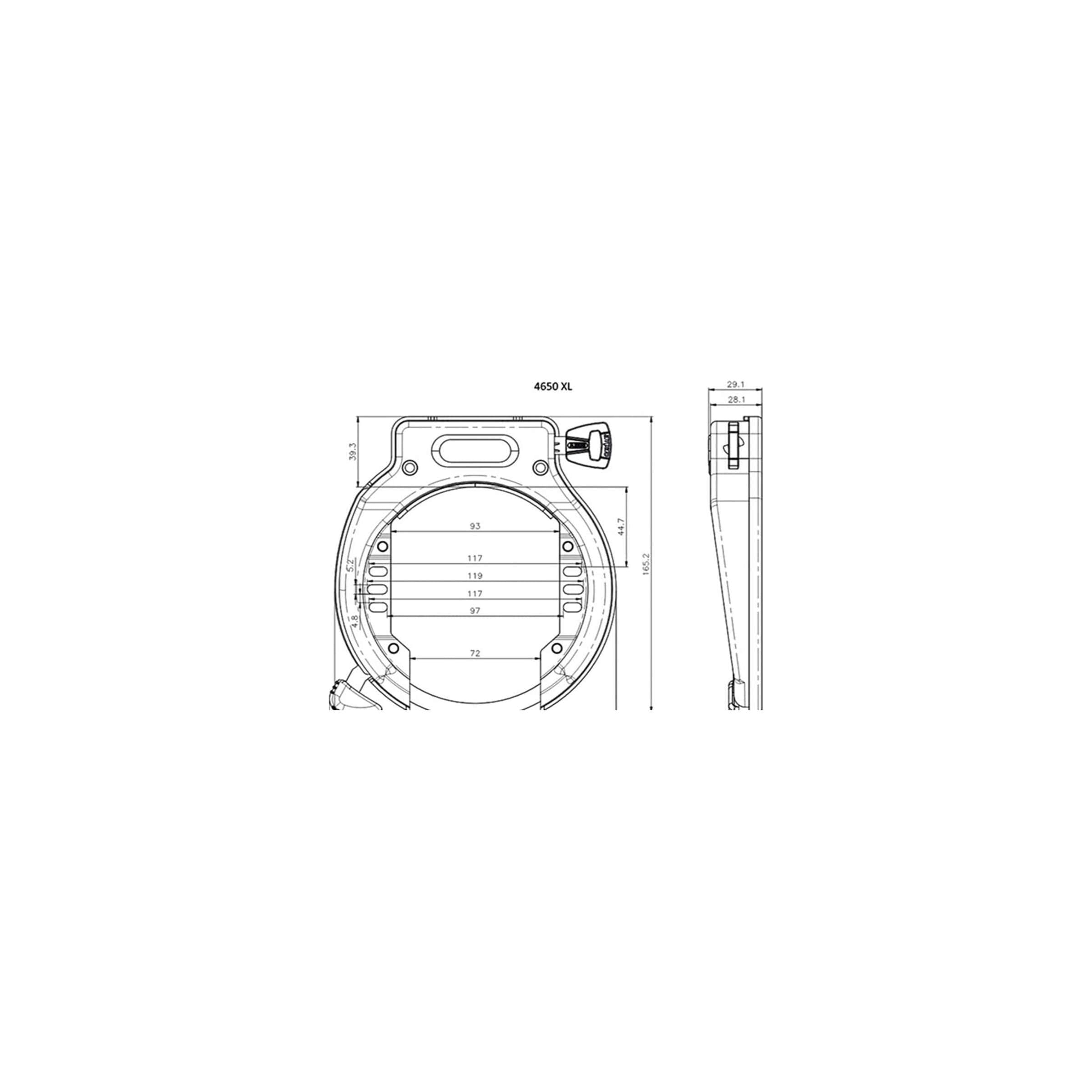 ABUS Ringslot amparo 4650 xl r