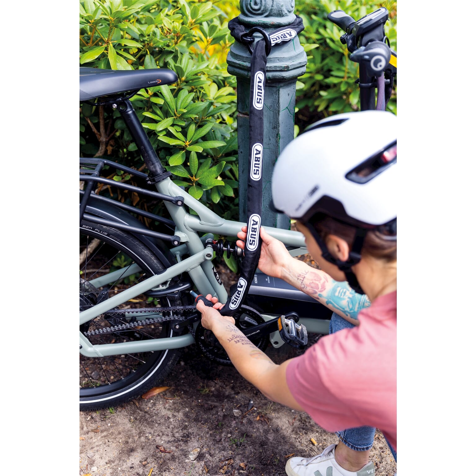Abus insteekketting ACH 2.0 6KS 100 zwart