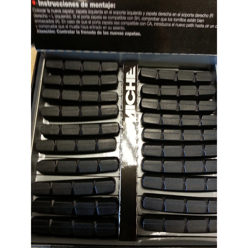 Miche remblokken voor alu wielen shimano (40st)