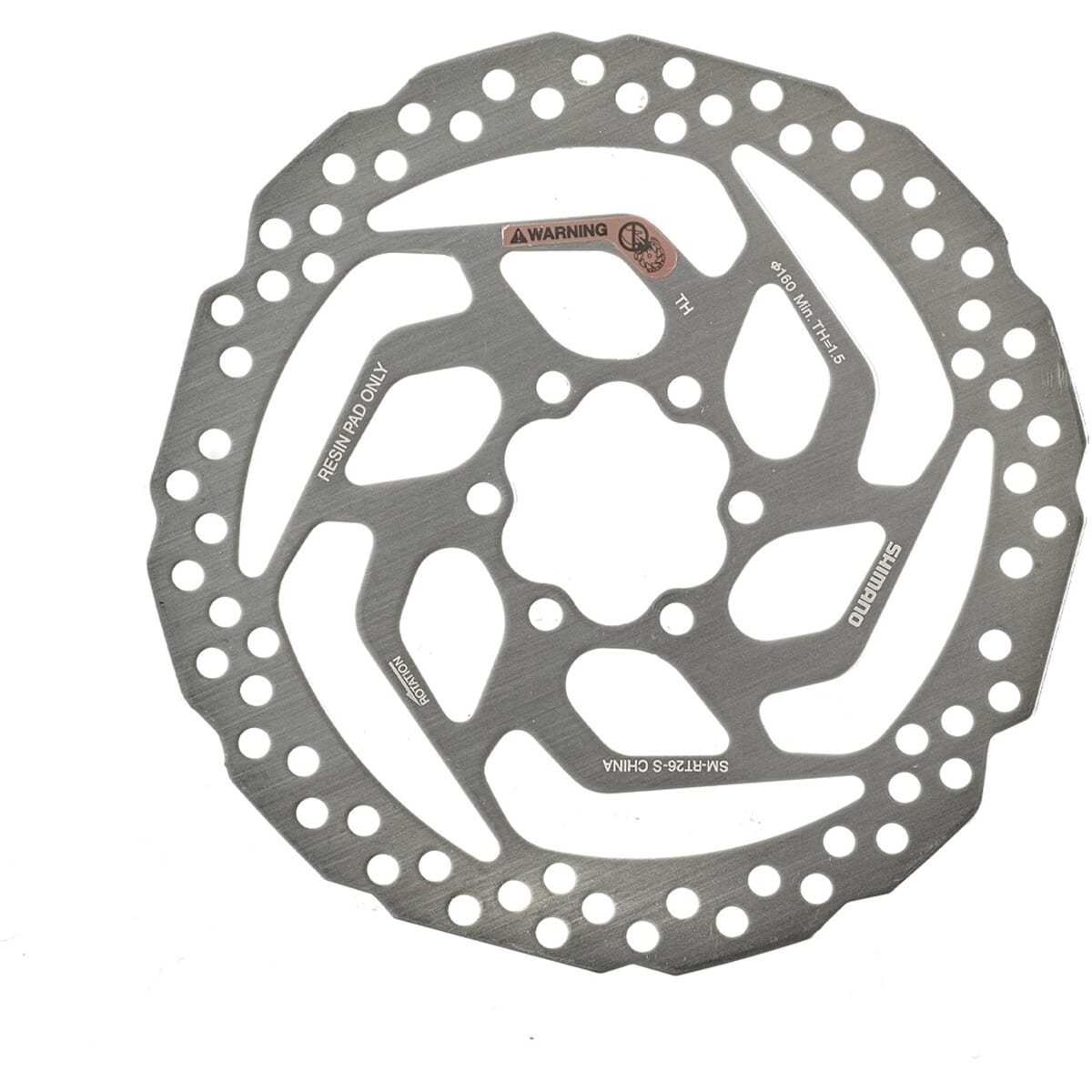 Shimano Tourney TX SM-RT26-M 6H 160mm