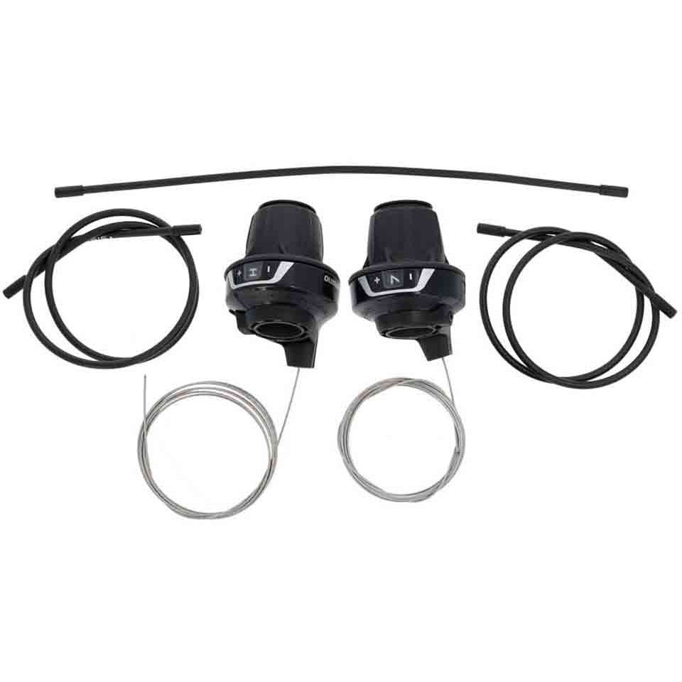 shimano tourney sl-rv400 3x7-speed revoshift set