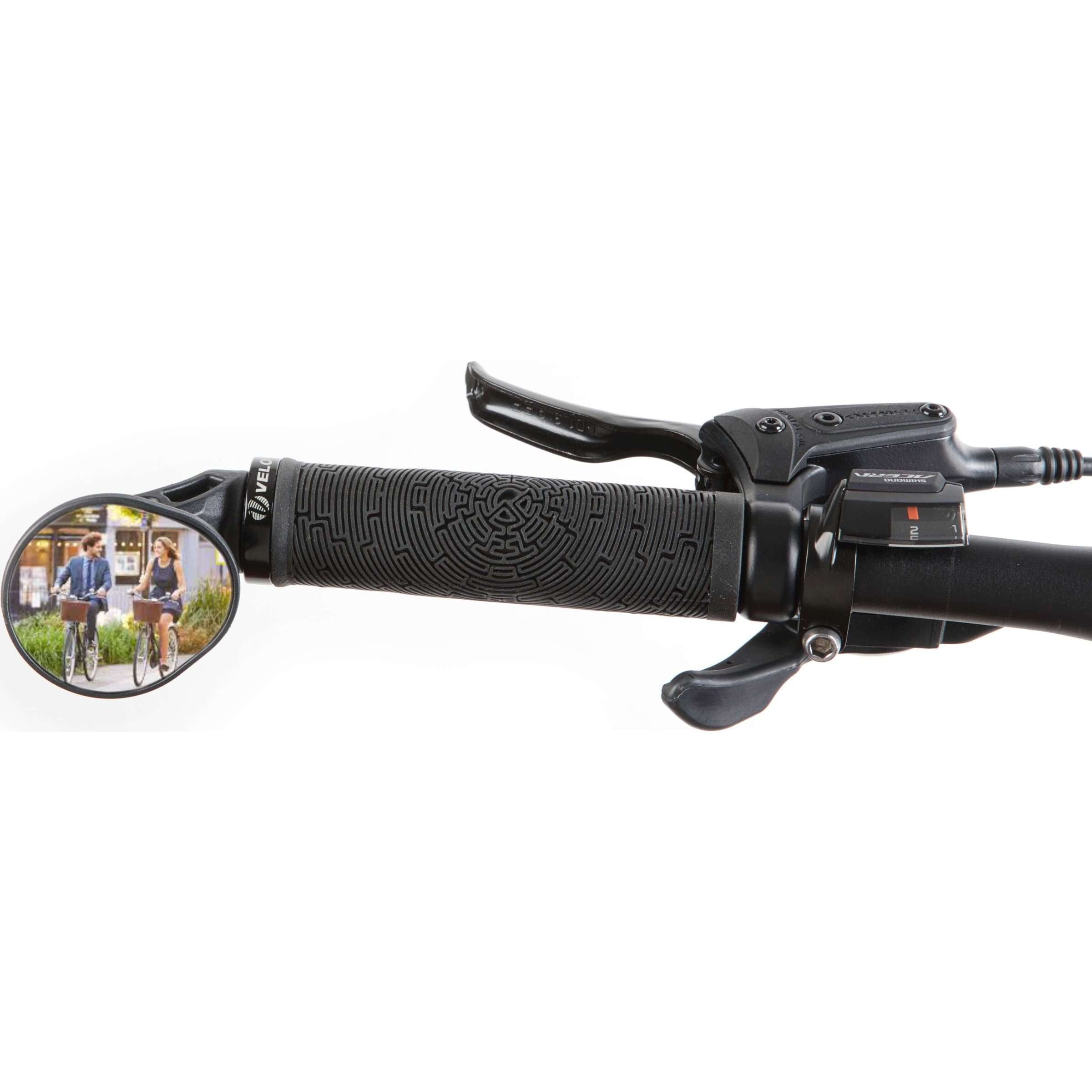 Mirage Spiegel met plug minor bar-end links/rechts zwart