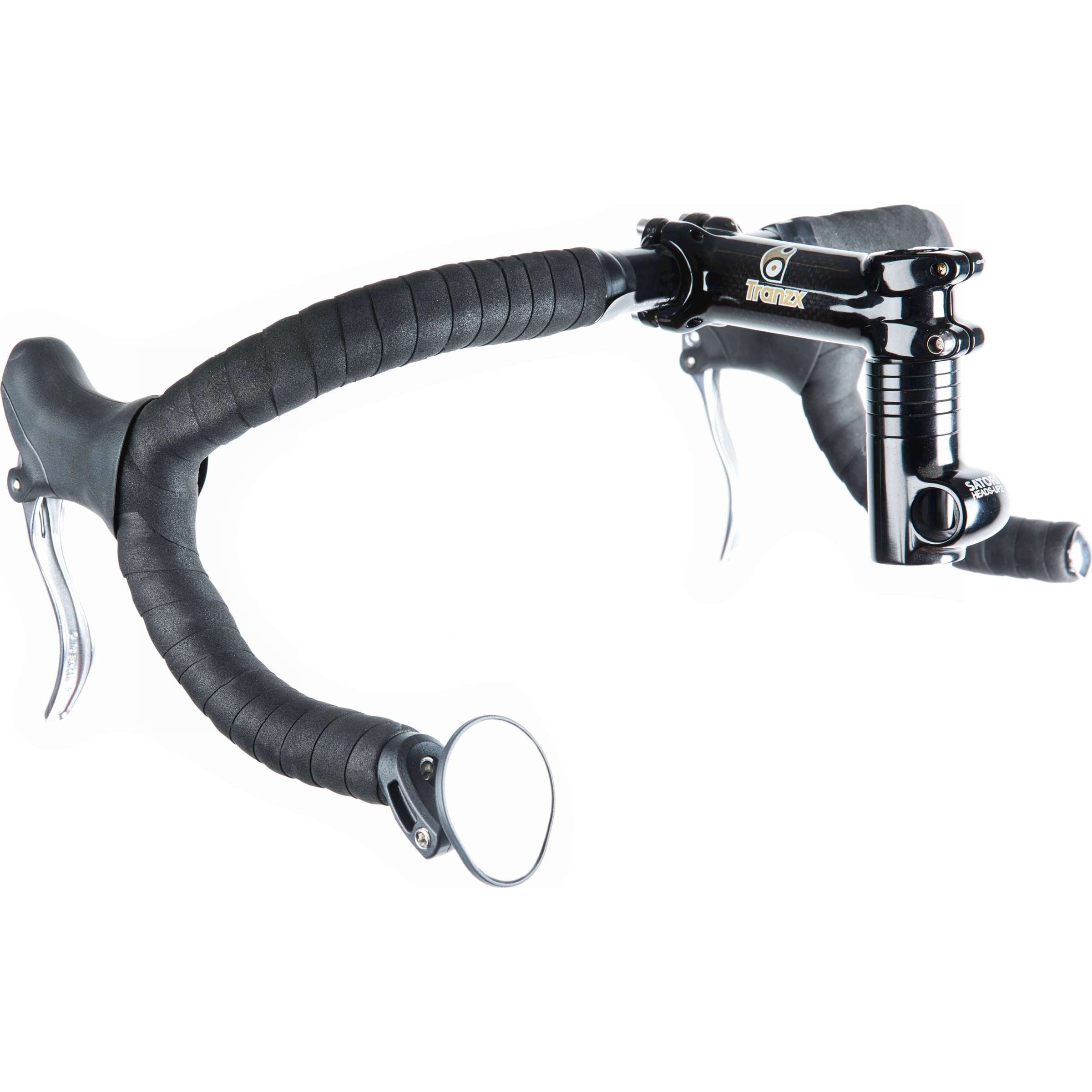 Mirage Spiegel met plug minor bar-end links/rechts zwart