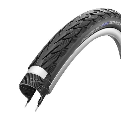 Schwalbe Benelux B.V. Schwalbe draadband delta cruiser plus act 37-622 +r zwart