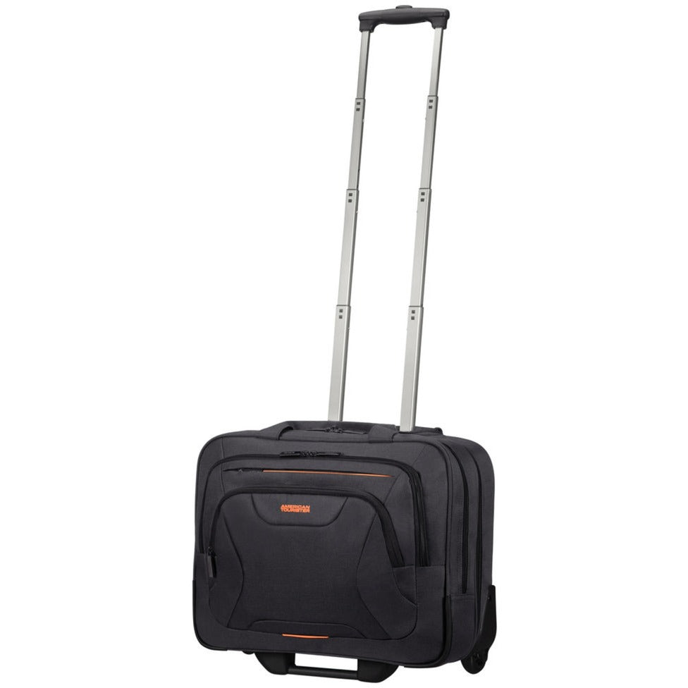 Trolley american tourister zwart polyester