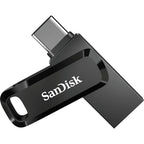 Sandisk ultra dual drive go 256 gb usb-stick (zwart, usb-a 3.2 (5 gbit s), usb-c 3.2 (5 gbit s))