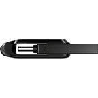 Sandisk ultra dual drive go 32 gb usb-stick (zwart, usb-a 3.2 (5 gbit s), usb-c 3.2 (5 gbit s))