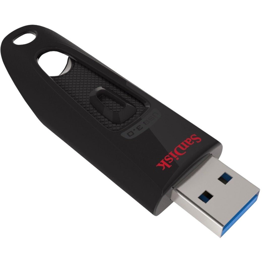 Usb stick scandisk ultra fit 128gb zwart