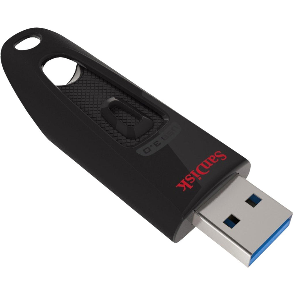 Sandisk ultra usb 3.0 256 gb usb-stick (zwart rood, sdcz48-256g-u46)