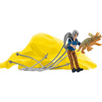 Schleich dinosaurs - dino parachute-reddingsbrigade speelfiguur (41471)