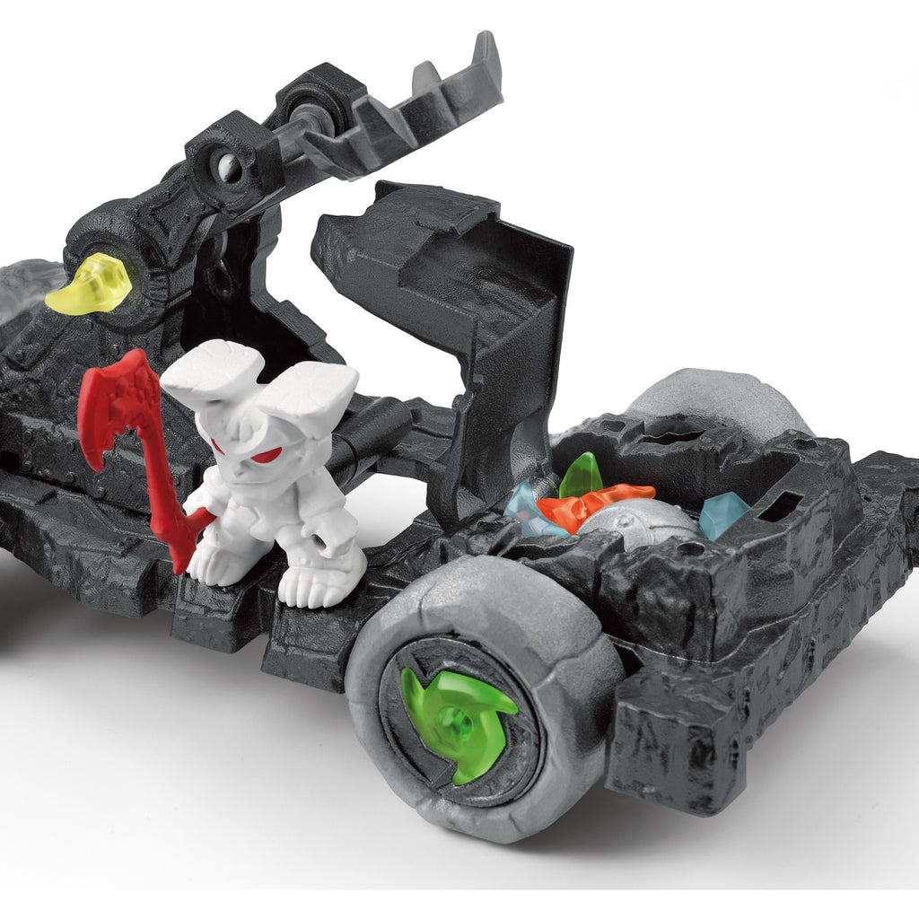 Schleich eldrador - katapult met mini creature speelfiguur