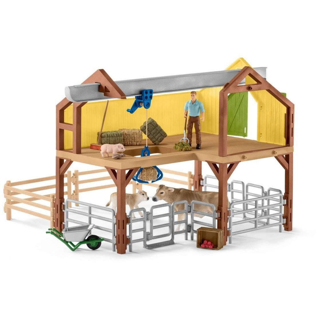 Schleich Farm World Boerderij met stal en dieren