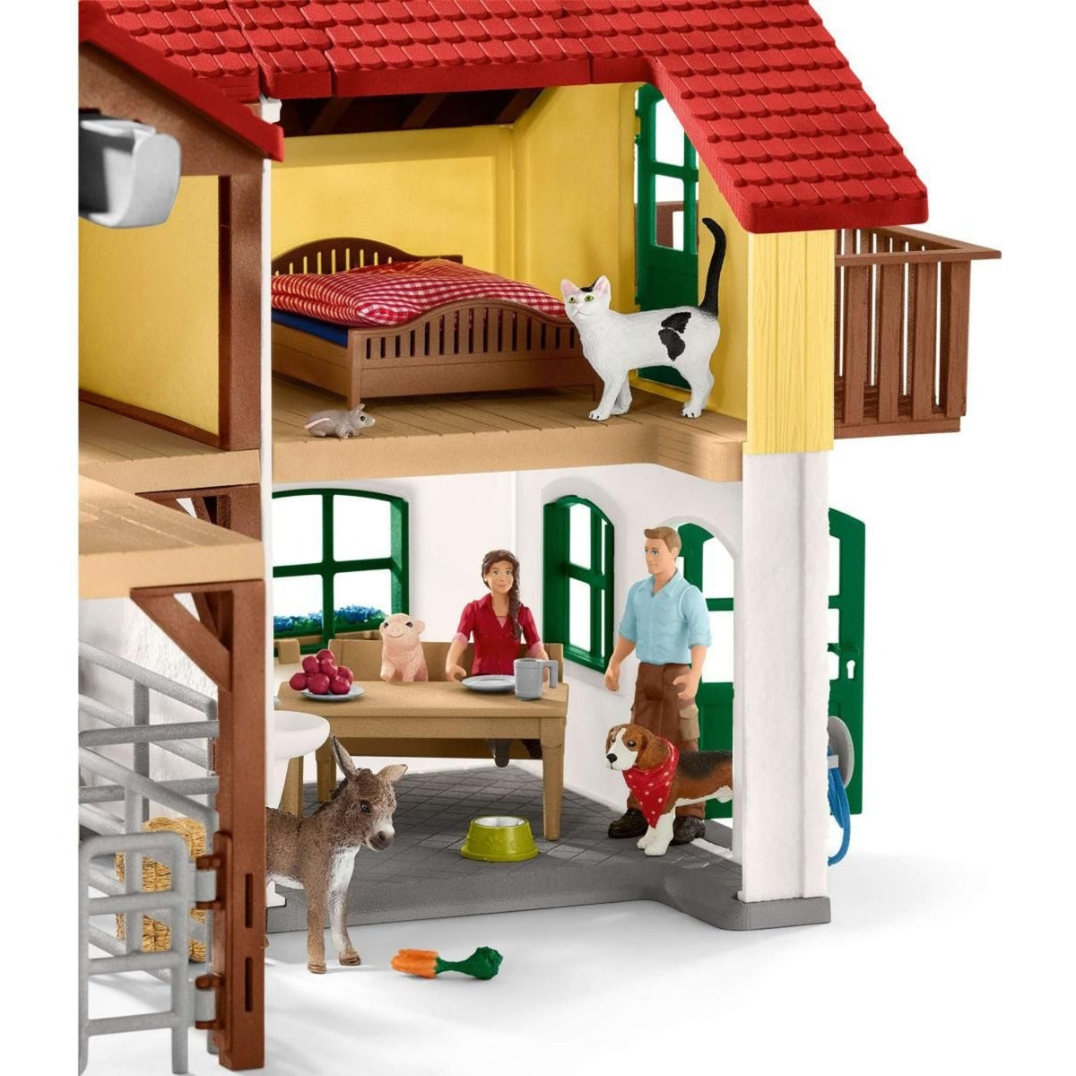 Schleich Farm World Boerderij met stal en dieren
