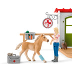 Schleich farm world dierenartspraktijk met dieren 42502
