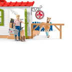 Schleich farm world dierenartspraktijk met dieren 42502