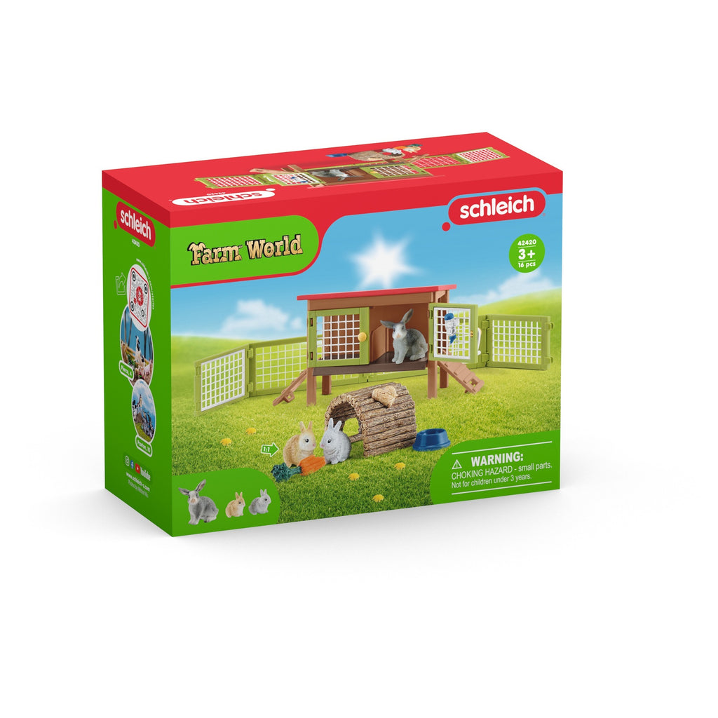 Schleich Farm World Konijnenhok