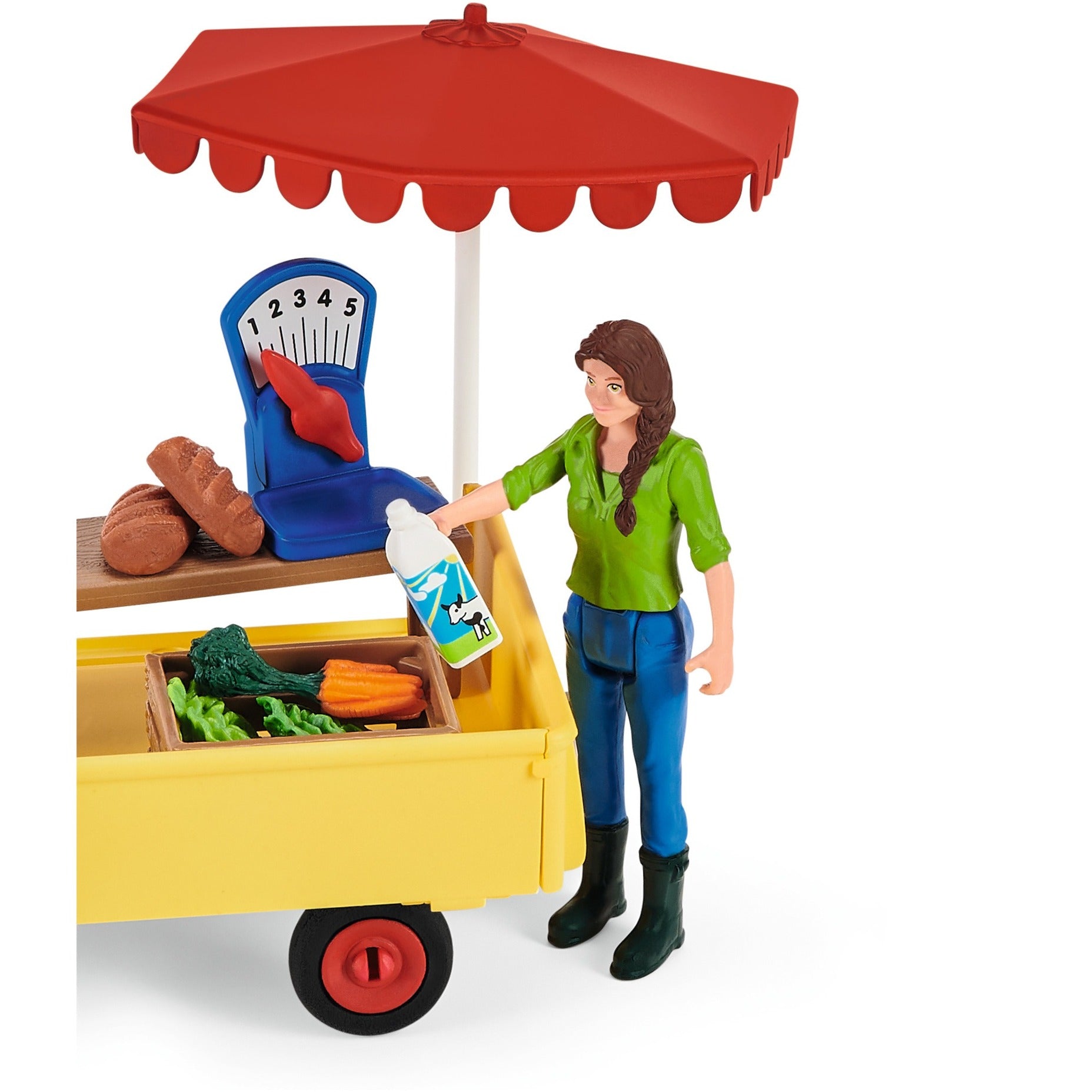 Schleich farm world mobiele farmstand