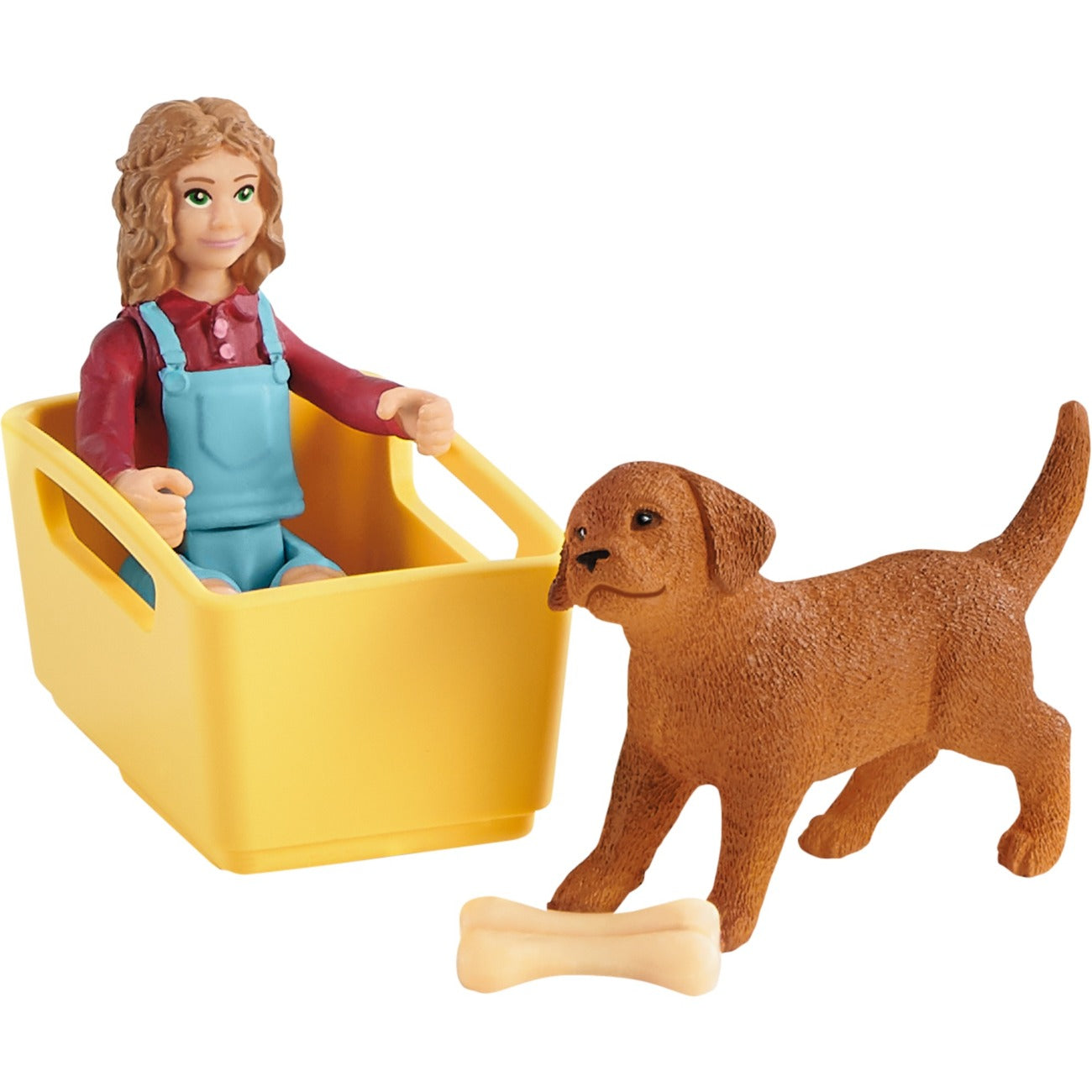 Schleich Farm World Uitje met de bolderkar