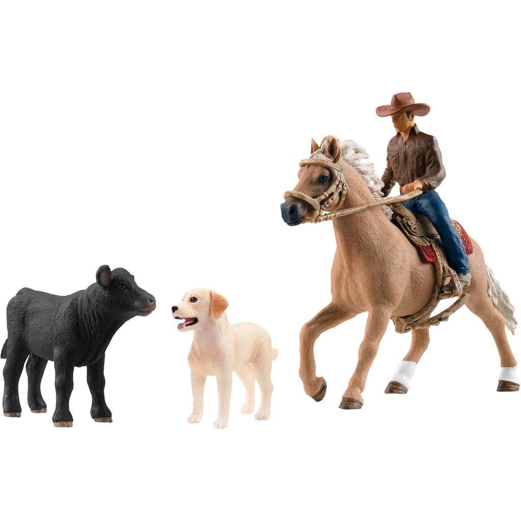 Schleich FARM WORLD Westernrijden 42578