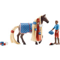 Schleich horse club starter set leo rocky 42586