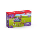 Schleich Horse Club Engelse volbloed met deken