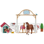 Schleich horse club hannah's gasten met ruby hond 42458